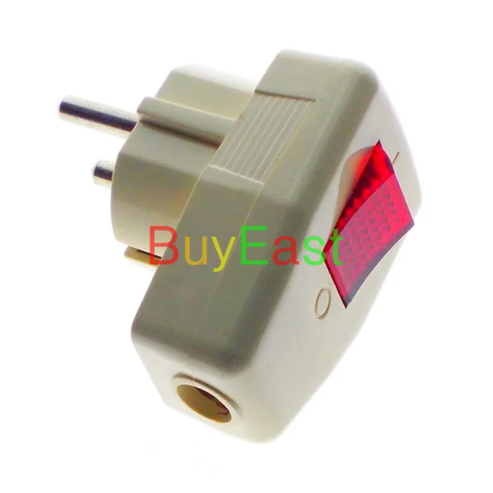 【LuxeGlow】Schuko Rewireable Power Plug CEE 7/4 Standard 250V 16 Amp W ...