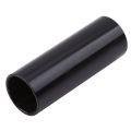 High Tube Quality Musical Chromed Metal Slide Slider Fingertip Guitar Steel Black Accessory Instrument Professional Useful(70Mm). 