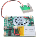 USB Recording Music Module USB Downloadable Sound Module Green , Greeting Card 1 Piece. 