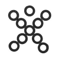 10pcs Black Cotton Felt Mats Trumpet Key Pad For Trumpet Trombone Repair Parts & Accessories. 