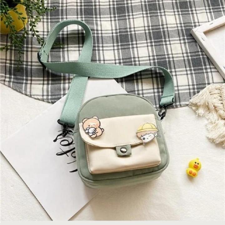 Small%20Mini%20Crossbody%20Bag%20Versatile%20Cute%20Korean%20style%20%20Bag%20Fashionable%20Canvas%20Women's%20Shoulder%20Bag%20for%20Casual%20Wear%20%20Carry%20Young%20Women%20Fashion%20Accessory%20%20Carrying%20-%20Image%205