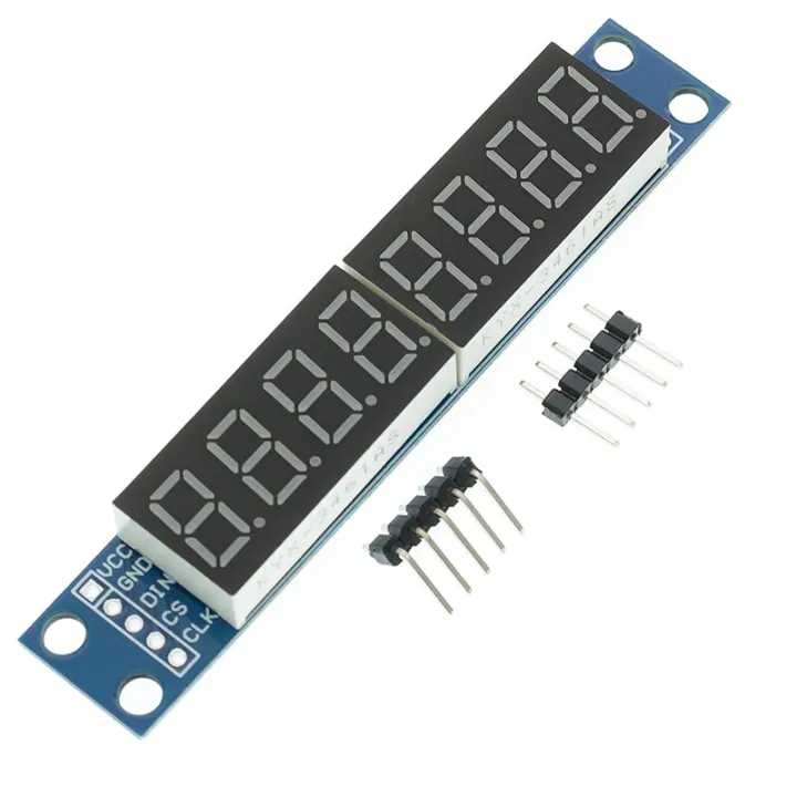 MAX7219%20Dot%20Matrix%20Module%20Microcontroller%20Display%20Module%20MCU%20LED%20Display%20Control%20Module%20For%20Arduino%205V%20DIY%20Kits%204%20in%201%20Red/Green%20-%20Image%203