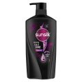 Sunsilk Black Shine, Shampoo, 650ml, for Shiny, Moisturised & Fuller Hair, with Amla + Oil & Pearl Protein, Paraben-Free SAM. 