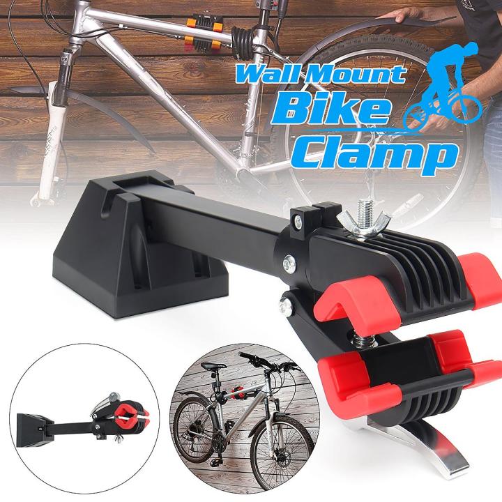 Bench Mount Pro Bike Repair Stand w/ Clamps Arm Cycle Bicycle