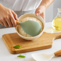 Rice Spoon Non-Stick Kitchen Tools with Wooden Handle Vertical Serving Spoon Spatula Suitable for Kitchen Cooking A. 
