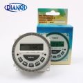 DIANQI TM619 220V 16A Digital Timer controller 7 Days Weekly Programmable Timer switch Hour Minute Count CN304 1NO 1NO1NC. 