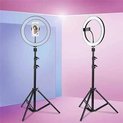 Selfie%20LED%20Ring%20Light%2010-Inch%20with%20360%C2%B0%20Rotatable%20Stand%20&%20Adjustable%20Phone%20Holder%20for%20Studio%20Use%20-%20Image%202
