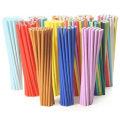 Paper Straw 25 Pieces Multi Colour Packet Straws Birthday Party Decorations. 