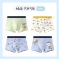 15 years old boxer panties 2-4 pieces children's underwear boys cotton comfortable cartoon animal pattern baby underwear flat. 