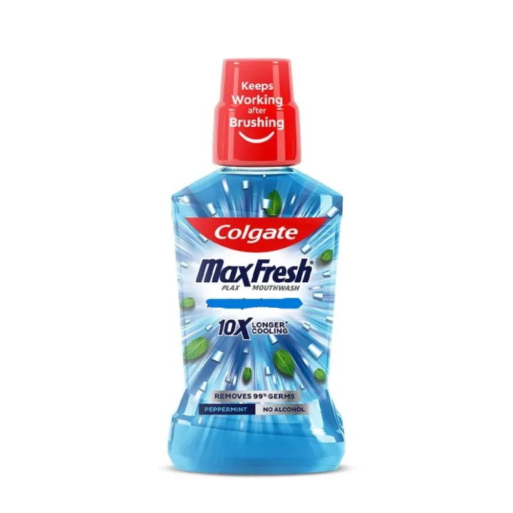 Colgate Maxfresh Plax Antibacterial Mouthwash 250ml