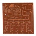 5 Way AC Flasher Using 555 and CD 4017 + BT 138 Triac PCB Board Only Production Diy Kit. 