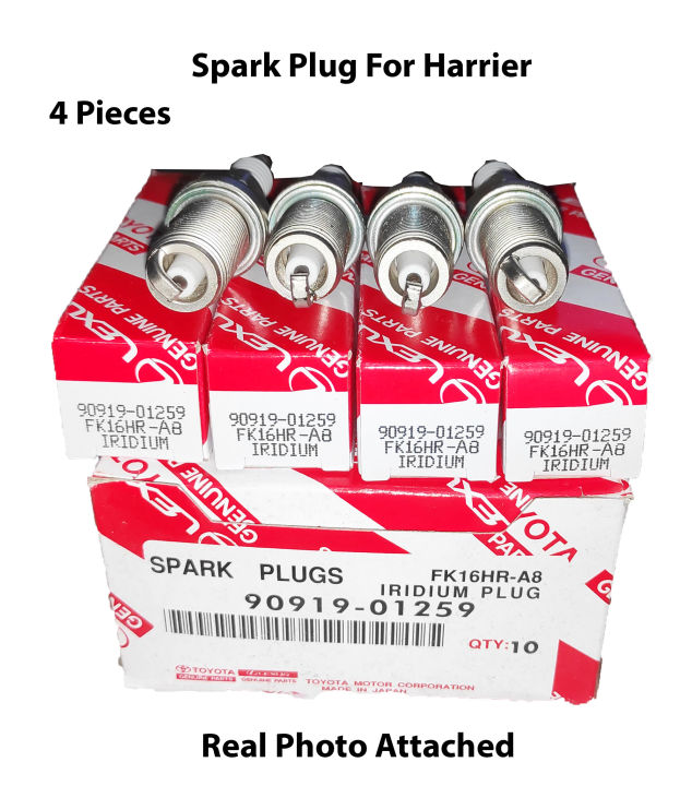 Spark Plug For Toyota Car (Price For 4 Pisces) 90919-01259 Denso FK16HR ...