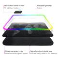 Led Lap Pad Lighting Luminous Desk Pad Map Led Keyboard Mouse For Pc Mouse World Backlight Keyboard Gaming Rgb(300Mm X 700Mm). 