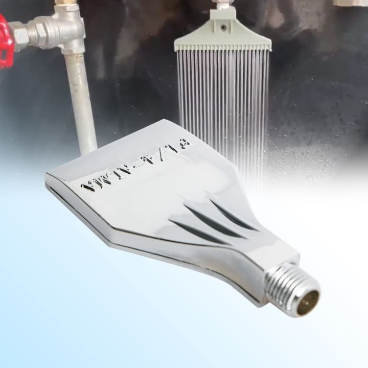 F1/4-Alma Wind Blowing Jet Sandblasting Aluminum Alloy Air Drying Nozzle Aluminum Alloy Air Blow-Off Flat Jet Nozzle