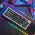 GMK67 Mechanical Keyboard Gaming Keyboard RGB Backlit Gasket Structure 67 Keys Keyboard Kit Lightweight For Windows MAC OS. 