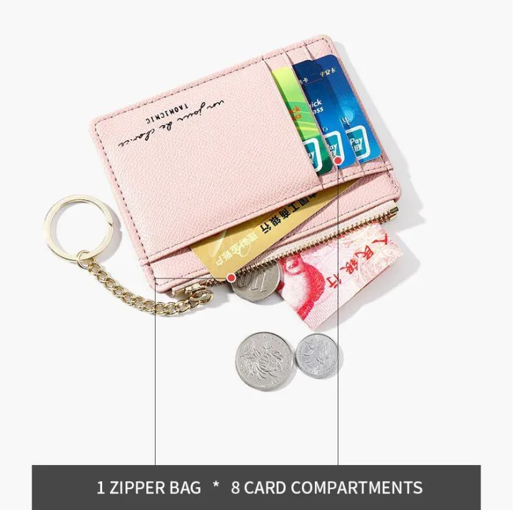 Short%20purse%20card%20holder%20women%20mini%20slim%20coin%20wallet%20ultra%20thin%20dompet%20duit%20pendek%20keychain%20beg%20duit%20wanita%20kecil-lalisa%20-%20Image%205