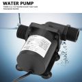 Brushless Water Pump, JT-800D-12 DC Water Pump 12V 1.5A 750L/H Pump for Aquarium Fountain Small Fish Pond Circulation System. 