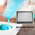 Earring Resin Molds, Stud Earring Jewelry Epoxy Resin Silicone Molds Include Droppers, Stirrers, Earring Hooks, Jump Rings, Eye Pins for DIY Jewelry Craft Making. 