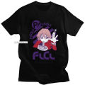 Fashion Men T shirts Haruko haruhana short sleeve soft cotton t shirt o-neck print fooly cooly manga anime tee tops. 