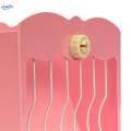 Bunny Hay Manger Grass Shelf Food Dispenser Guinea Pig Hay Feeder Pink. 