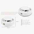 Hot Smoke Fire Sensitive Detector Independent Smoke Detector Home Fire Smoke Detector. 