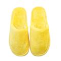 Nerhorer- Home Slippers Round Toe Winter Slip-on Flat Faux Fur Slippers. 