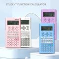 Scientific Calculator Two-Line Display l Students Function Calculators and Portable for School and Business. 