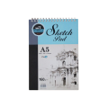 Bomega A5 Artist Sketch Pad/Sketch Book - 160 GSM 24 sheets. 