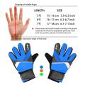 FG 1 Pair Children Kids Soccer Goalkeeper Gloves Anti-Collision Latex PU Goalkeeper Hand Protection Gloves Outdoor Football Accessories #450484. 