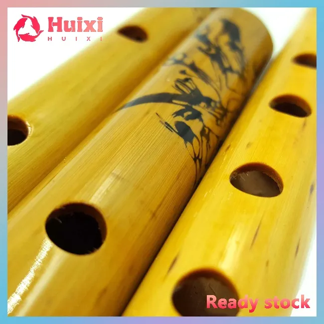 Hui%2044CM%20Chinese%20Traditional%206%20Hole%20Bamboo%20Flute%20Vertical%20Flute%20Musical%20Instrument%20-%20Image%206