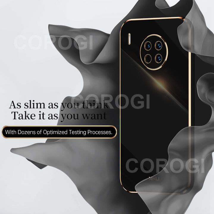 COROGI%20for%20Huawei%20Nova%208i%20Back%20Cover%20Luxury%206D%20Plating%20Frame%20Square%20Shiny%20Cases%20Camera%20Lens%20Protection%20Soft%20Silicone%20Protective%20Phone%20Case%20for%20Girl%20Boy%20-%20Image%204