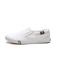 Men Women Casual Slip on Canvas Shoes Flats Driving White Loafer Shoes. 