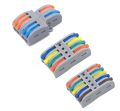 4 In 4 Universal Cable Wire Connector Push Type Quick Wire Connector Push In Wiring Terminal Block E 180 L. 