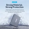 ORICO 5Pcs 3.5 Inch HDD Protection Box Waterproof 3.5'' HDD Storage Box Multi-disk Storage for 3.5 Hard Drive With label Design. 