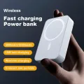 Apple Magsafe Battery Pack 5000mAh / 10000mAh Wireless Magnetic PowerBank for Iphone. 