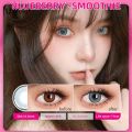 【HOT】 UYAAI 2Pcs Color Contact Lenses For Eyes Blue Big Eye Lenses Blue Series Contact Lenses Colored Lenses. 
