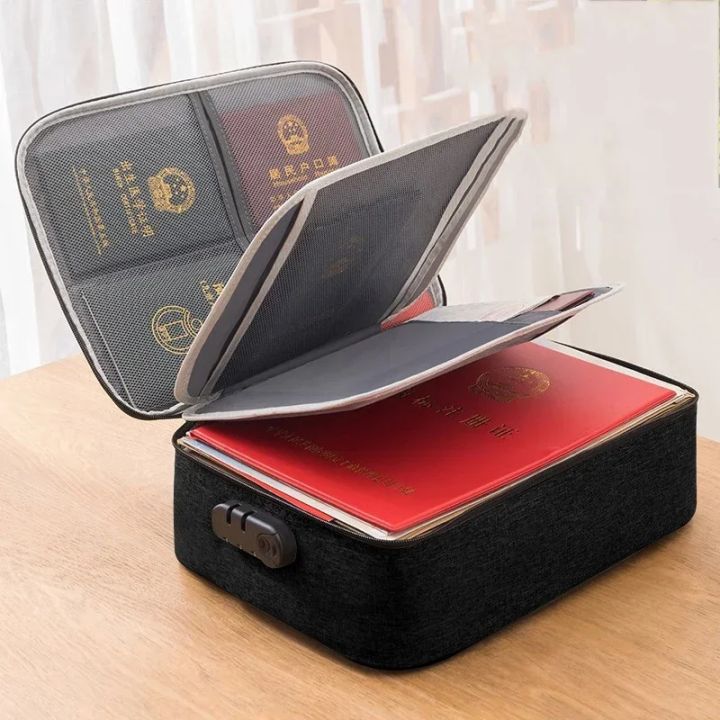 Document%20Storage%20bag%20%20%20Travel%20Document%20Organizer,%20Document%20Safe%20Waterproof,%20File%20Organizer%20Bags%20for%20Men%20for%20Work,%20Multi-Layer%20Large%20Storage%20Space%20and%20Password%20Lock,%20Important%20Document%20Storage%20Bag%20-%20Image%2010
