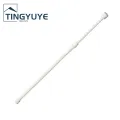 Spring Loaded Extendable Telescopic Net Voile Tension Curtain Rail Pole Rod Rods. 