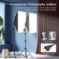 Professional Photography softbox Lighting soft box With Tripod E27 Photographic Bulb Continuous Light System for Photo studio. 