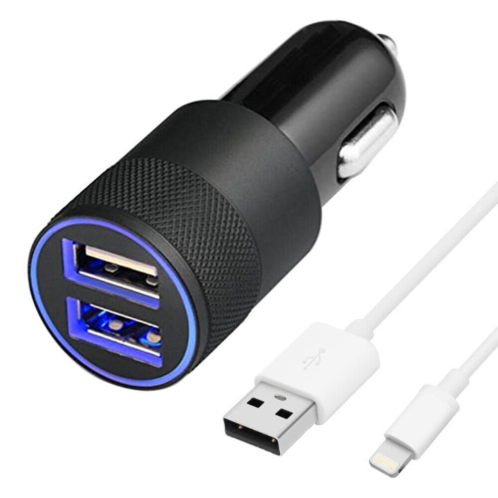 Universal%205V%202A%20DUAL%20USB%20Port(2%20USB)%20Car%20Charger%20Vehicle%20Charging%20Kit%20for%20Mobile%20Phone%20-%20Image%203