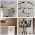 Motivational Phrases Quotes Sentences Home Vinyl Wall Sticker Decor For School Company Office Study Room Decoration Wall Decals. 