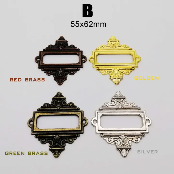 6pcs%20Retro%20Antique%20Carved%20Decorative%20Metal%20Label%20Pull%20Frame%20Handle%20File%20Name%20Card%20Holder%20For%20Furniture%20Cabinet%20Drawer%20Box%20-%20Image%205