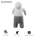 Hanging Tea Infuser Man Shape Silicone Tea Infuser Fine Mesh Filter Strainer for Loose Leaf Tea Tearoom Kitchen Supplies Loose Leaf Tea Infuser. 