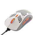 KOKKO M8 Ergonomic Gaming Mouse Adjustable 800-6400dpi Rgb Lighting Wire-controlled Mouse For Computer Notebook. 