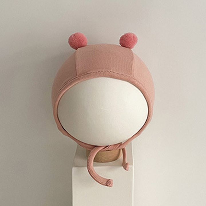 Fashion%20Cotton%20Newborn%20Cap%20Bear%20Ear%20Breathable%20Baby%20Ear%20Protection%20Cap%20Infant%20Strappy%20Hat%20Spring%20Autumn%20-%20Image%209