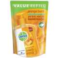 Dettol Handwash Refill Orange Burst with pH balanced Liquid Soap formula 175ml. 