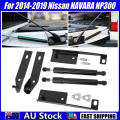 No Drilling Lift Support Shock Black Gasp Stuts Bolt On Leak Free Rear Liftgate Strut for Nissan Navara Truck Tailgate Vehicle Rear. 