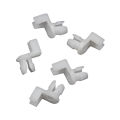 Universal Auto Door Lock Rod Clip Driver Side Handle Retainer fits 3mm 4mm Hole Plastic Rivet Fasteners Retainers Car Wire Clip. 
