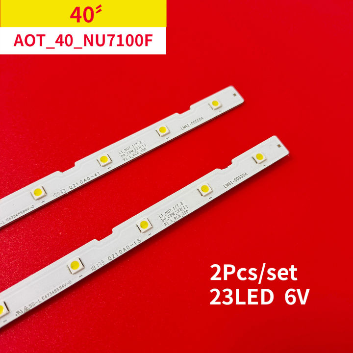 2pcs/set%20Led%20backlights%20Strip%20AOT_40_NU7100%20for%2040"TV%20UE40NU7125%20UE40NU7192%20UE40NU7199%20UE40NU7190%20UE40NU7180%20BN96-45955A%20-%20Image%204