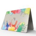 For MacBook Air 13.6 M2 A2681 / M3 A3113 UV Printed Pattern Laptop Frosted Protective Case. 